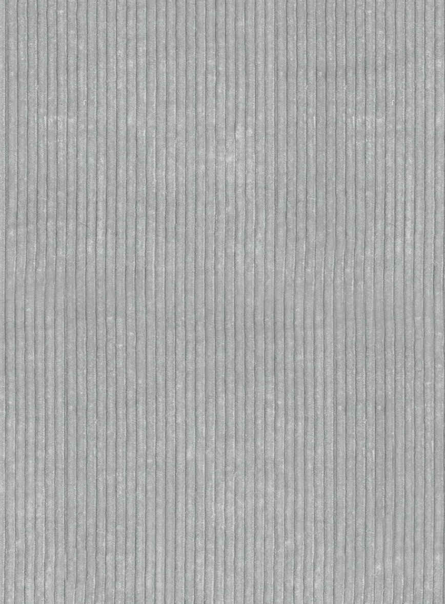 Light Gray Corduroy Shirt - Image 5