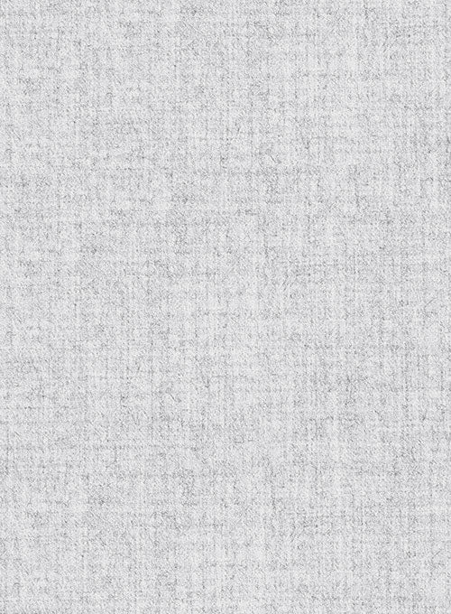 Light Gray Flannel Wool Pants - Image 2