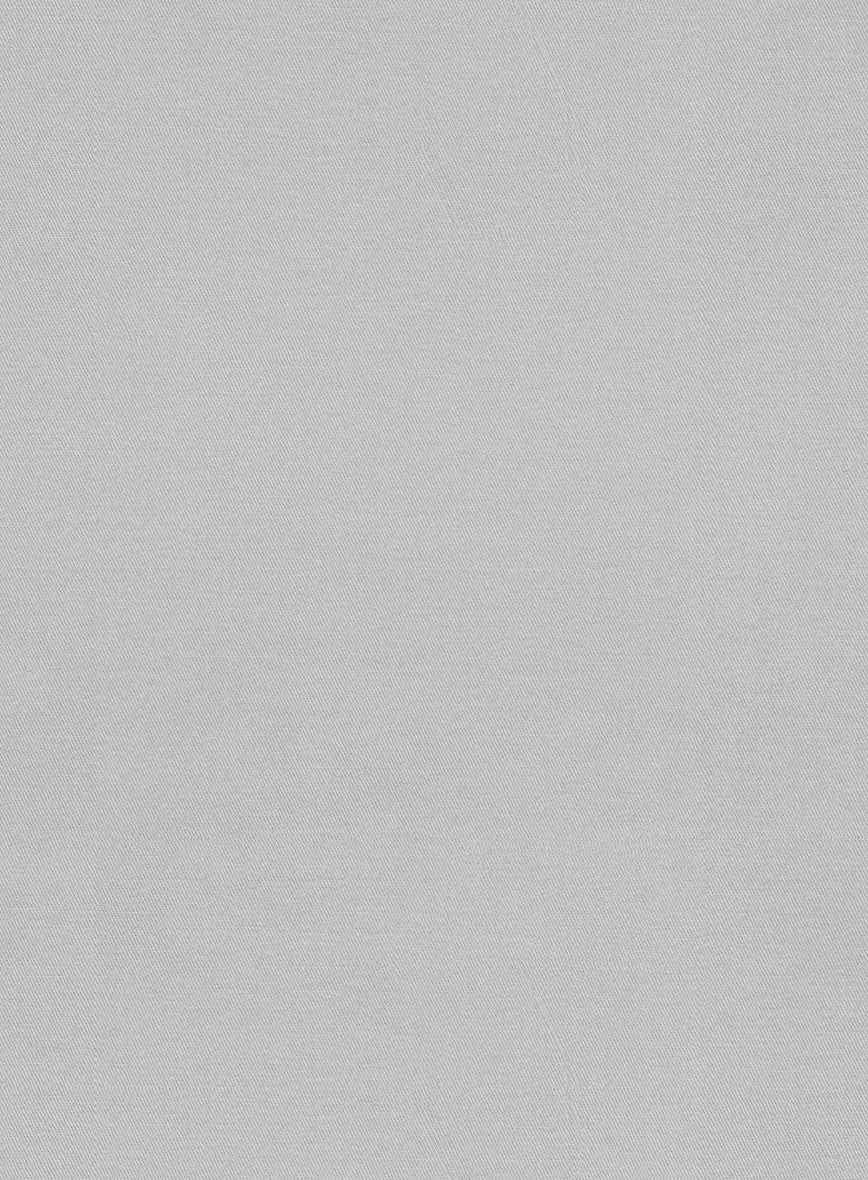 Light Gray Stretch Chino Jacket - Image 3
