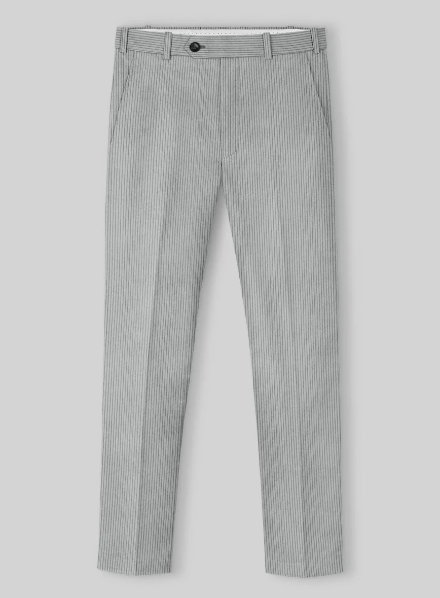 Light Gray Corduroy Pants - Image 2