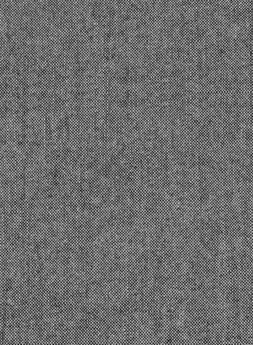 Light Weight Dark Gray Tweed Suit - Patch Pocket - Image 4