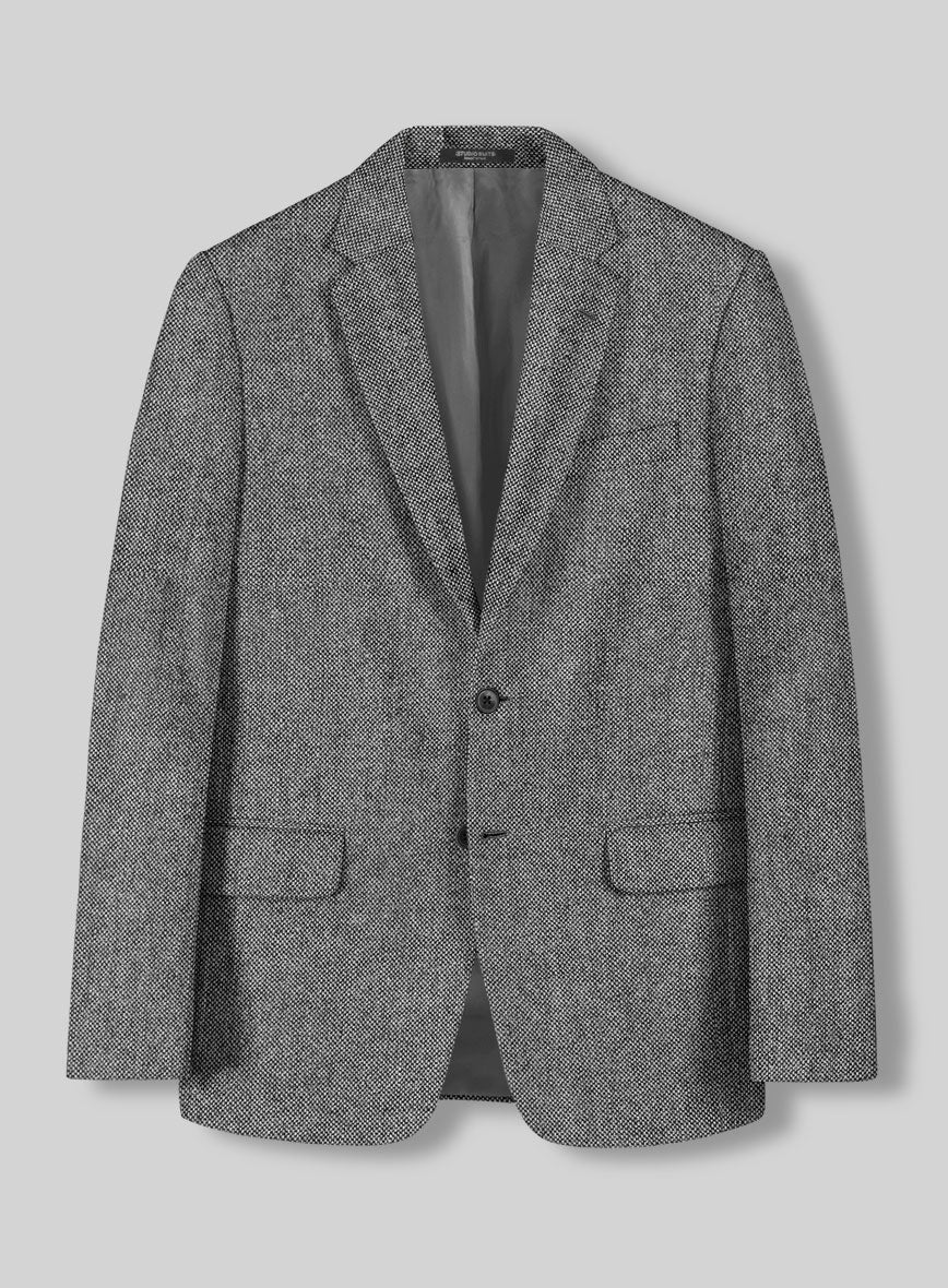Light Weight Dark Gray Tweed Suit - Image 3