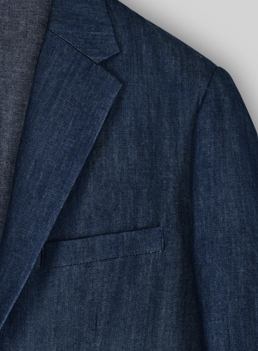 Light Weight Denim Blazer - Image 4