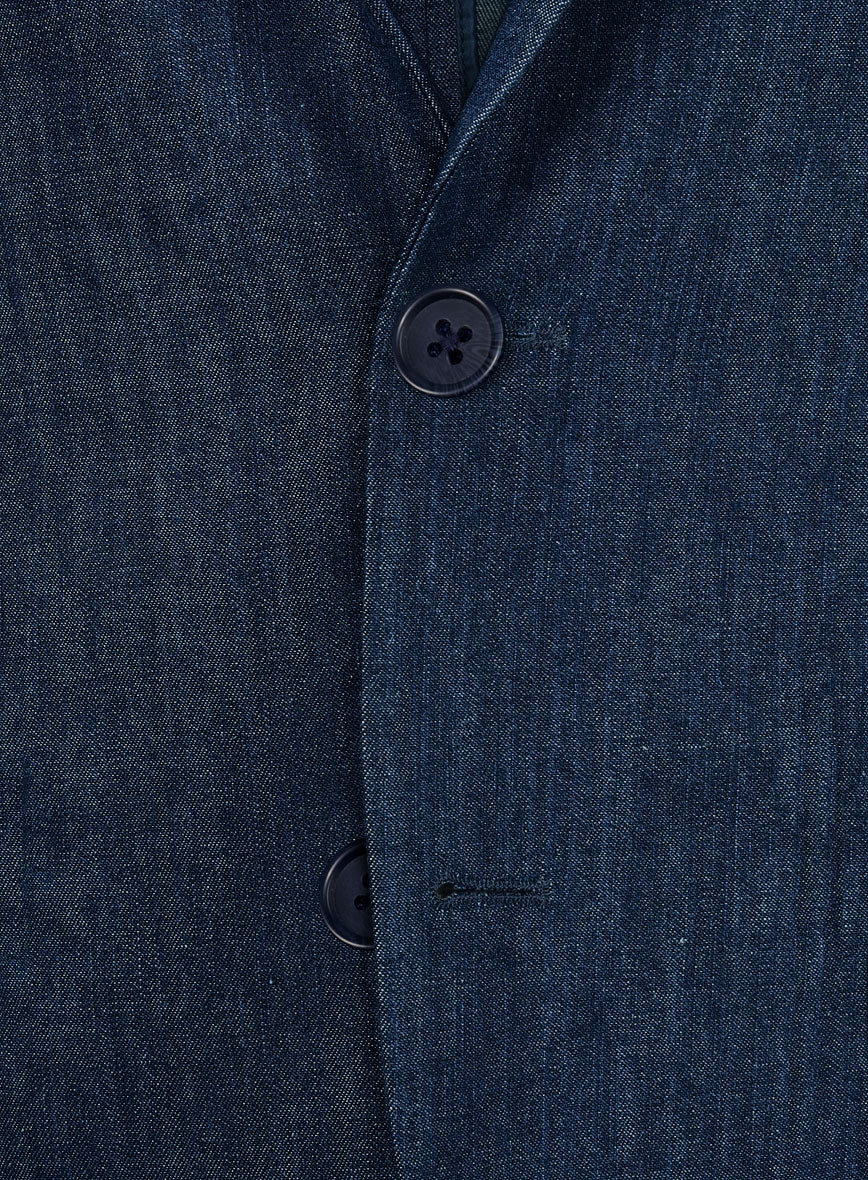 Light Weight Denim Blazer - Image 5