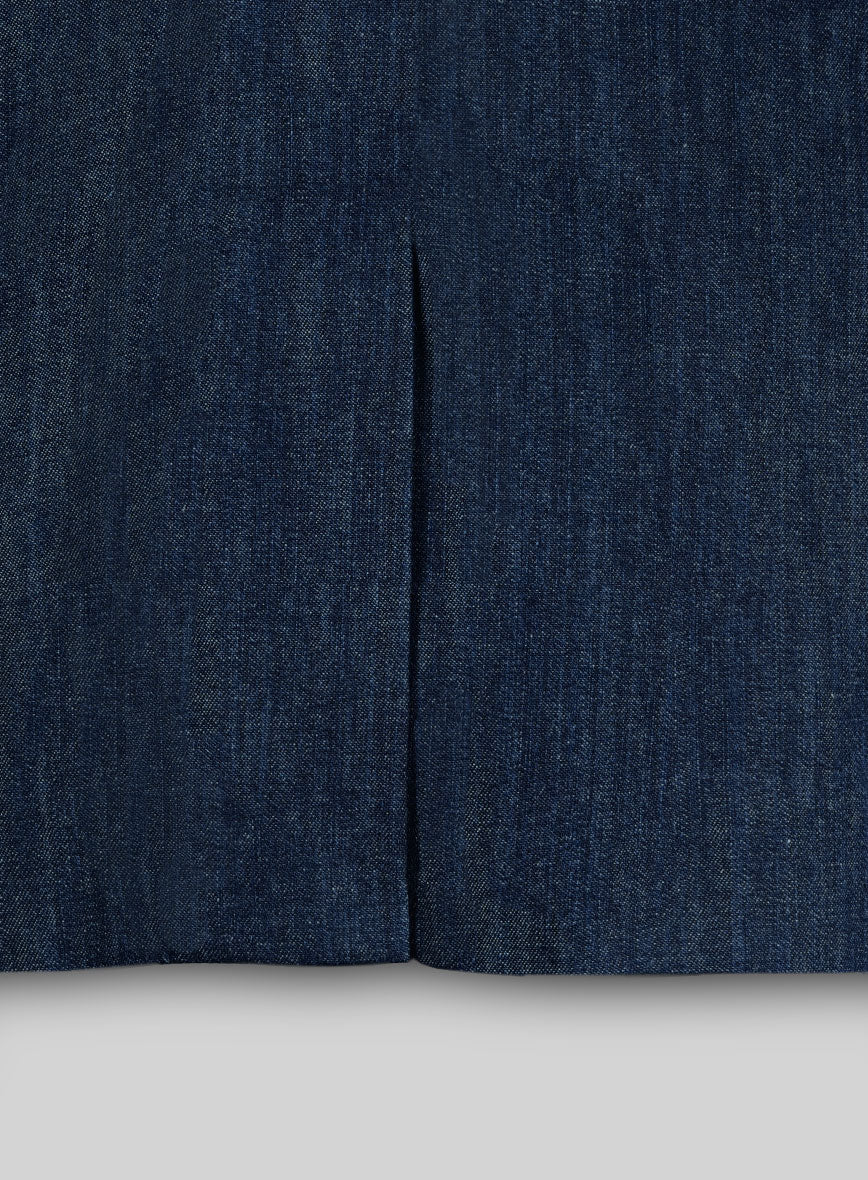 Light Weight Denim Blazer - Image 7