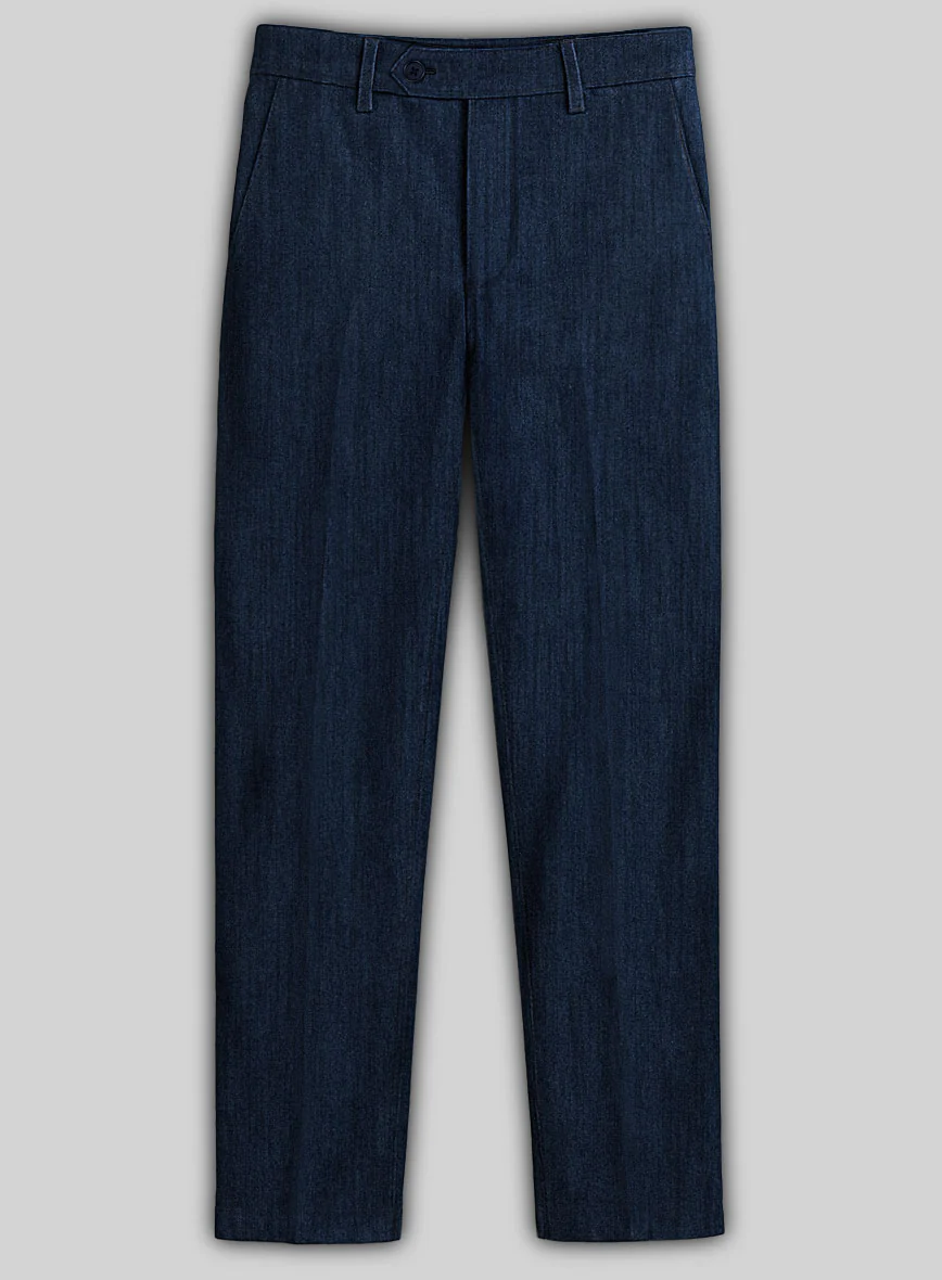 Light Weight Denim Suit - Image 8