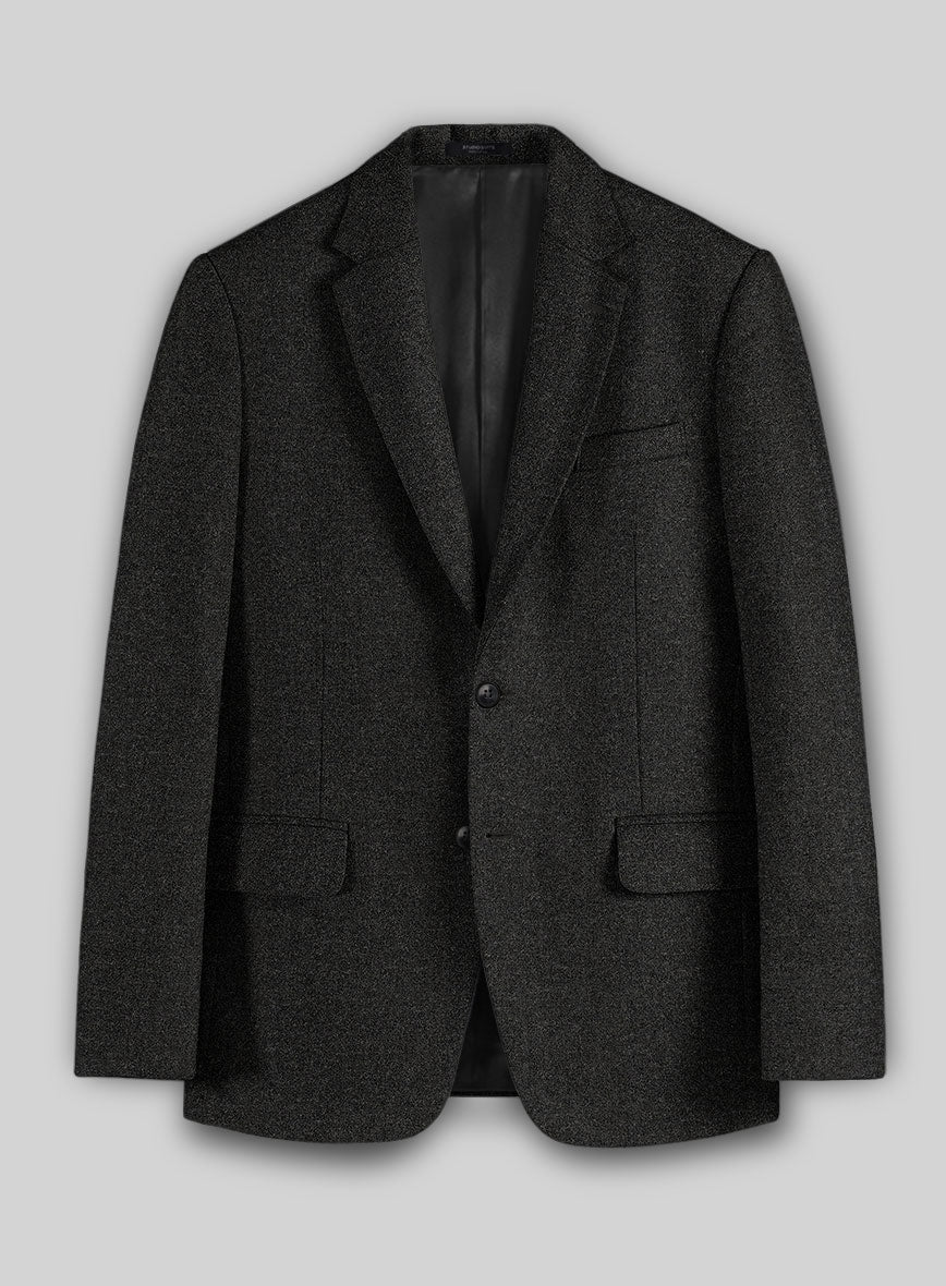 Light Weight Hamburg Charcoal Tweed Suit - Image 4