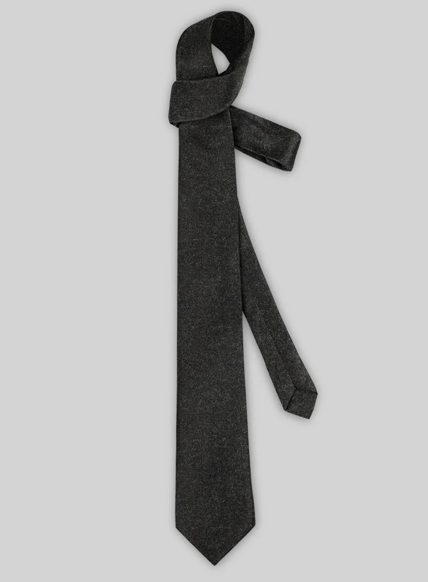 Tweed Tie - Hamburg Charcoal - Image 2