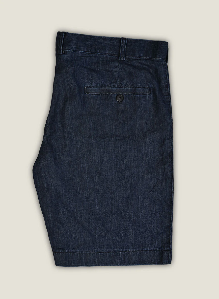Light Weight Indigo Shorts - Image 4