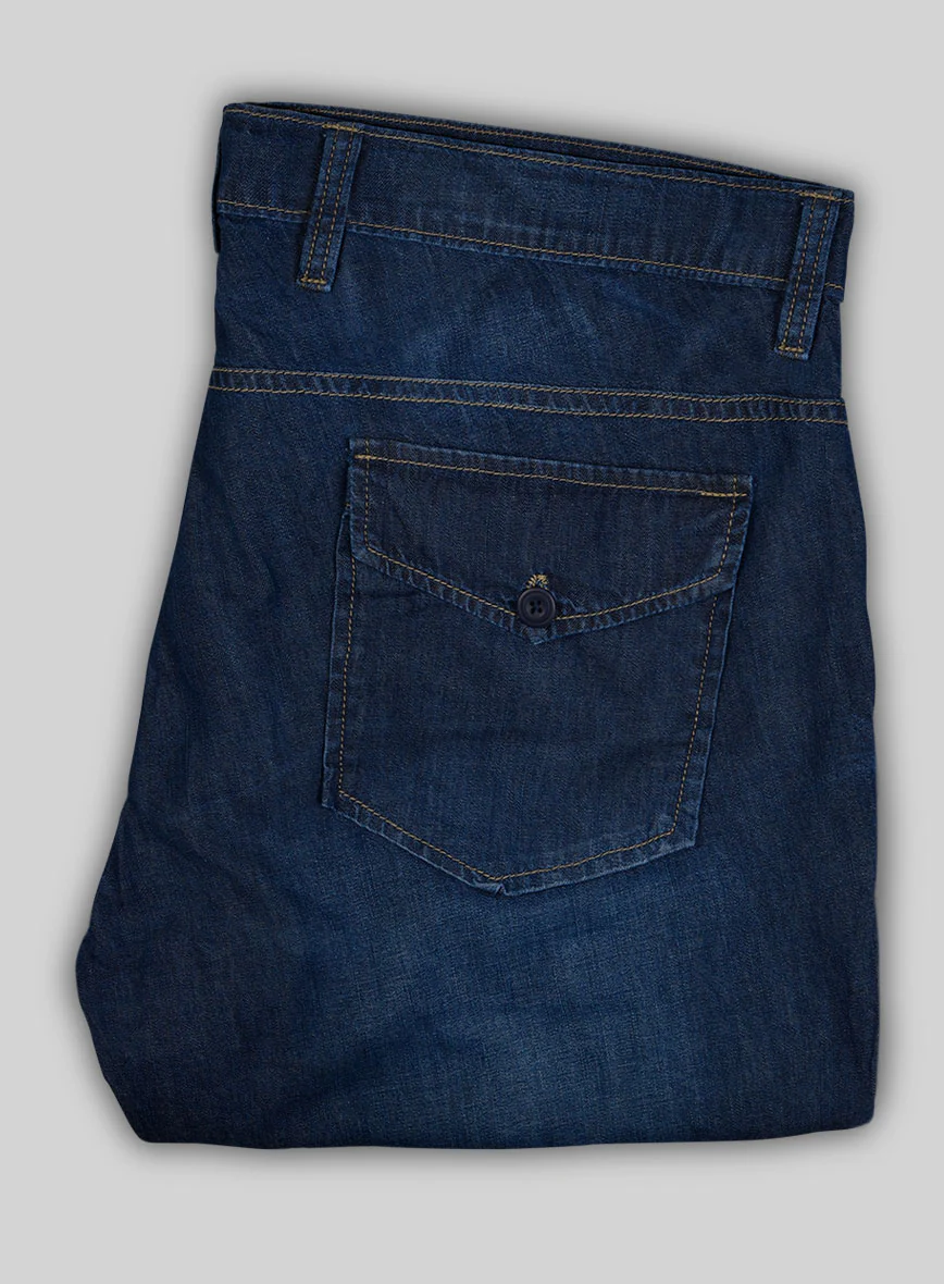 7oz Light Weight Indigo Traveller Jeans - Image 7