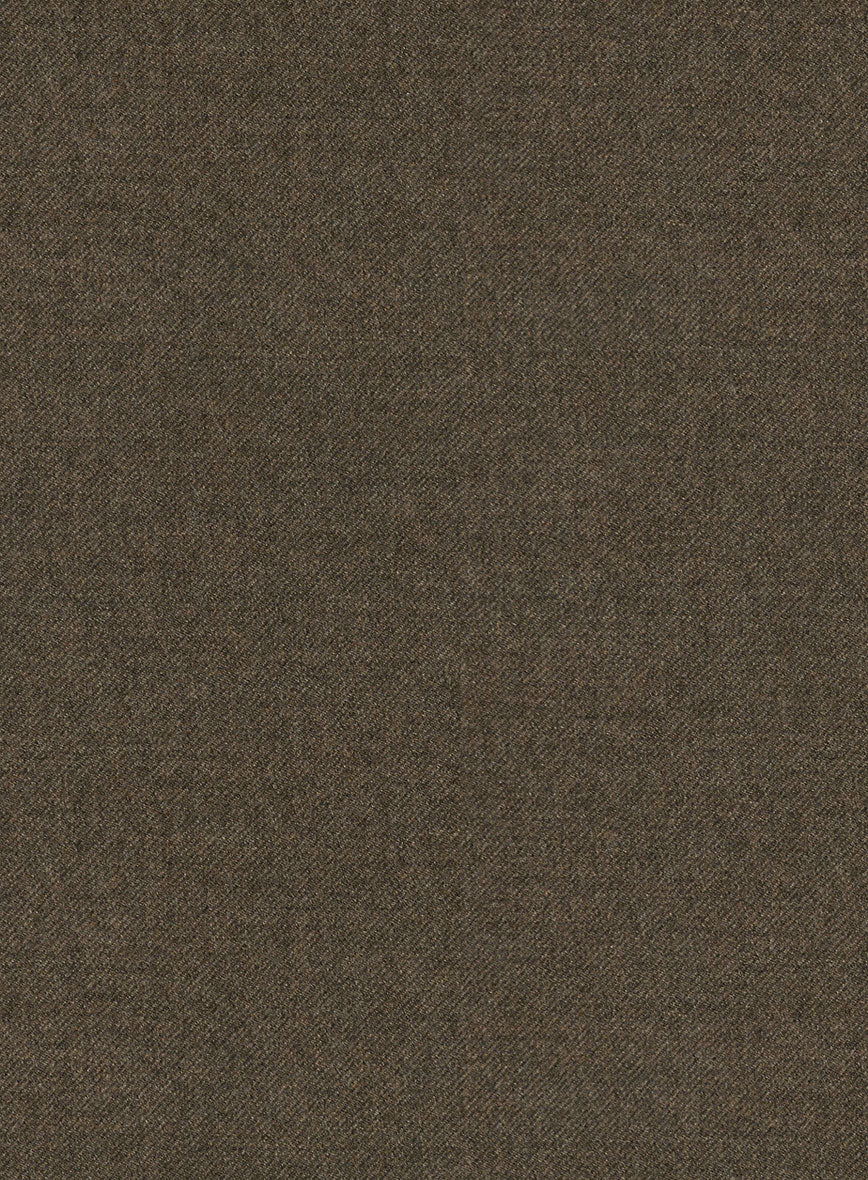 Light Weight Rust Brown Tweed Overcoat - Image 4