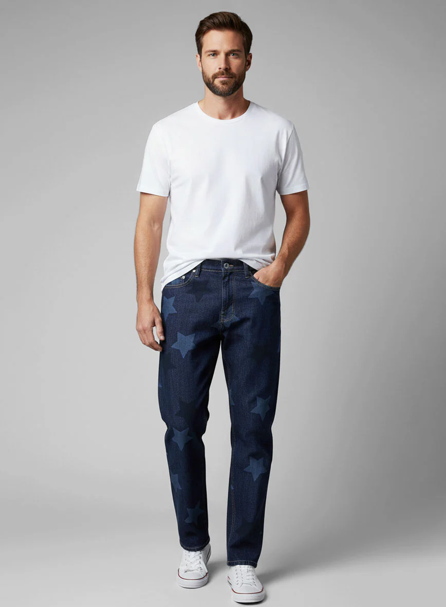 Light Weight Star Jeans - Image 3