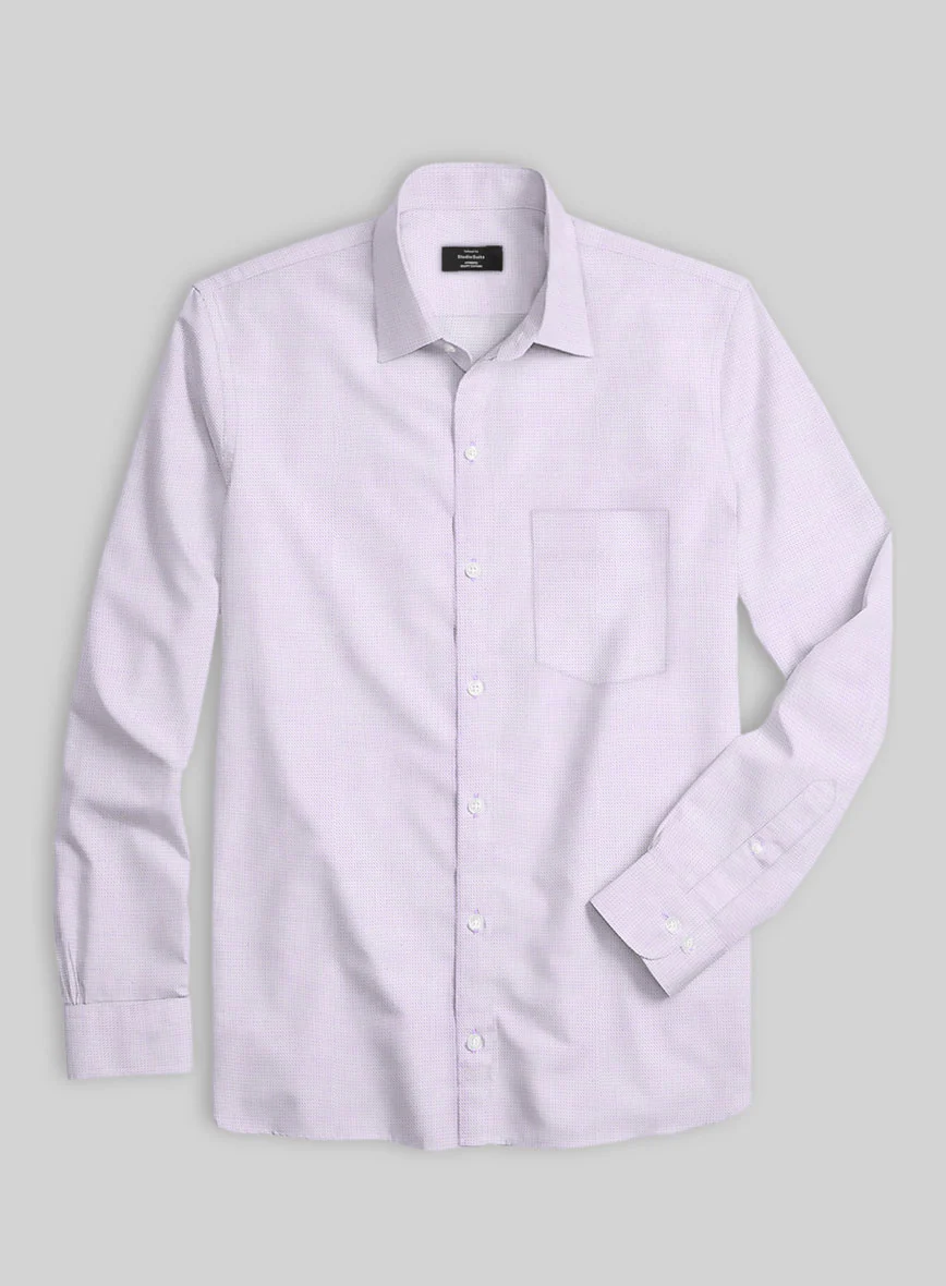 Lilac Hush Cotton Shirt - Image 3