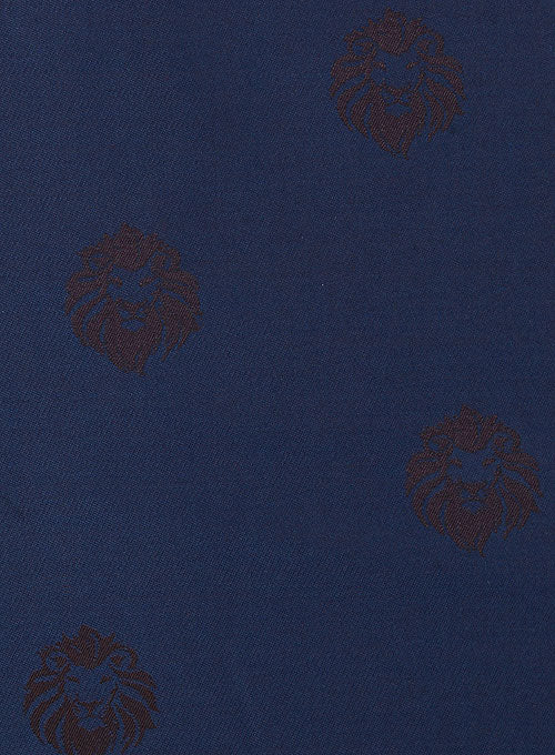 Lion Oxford Blue Wool Pants - Image 2