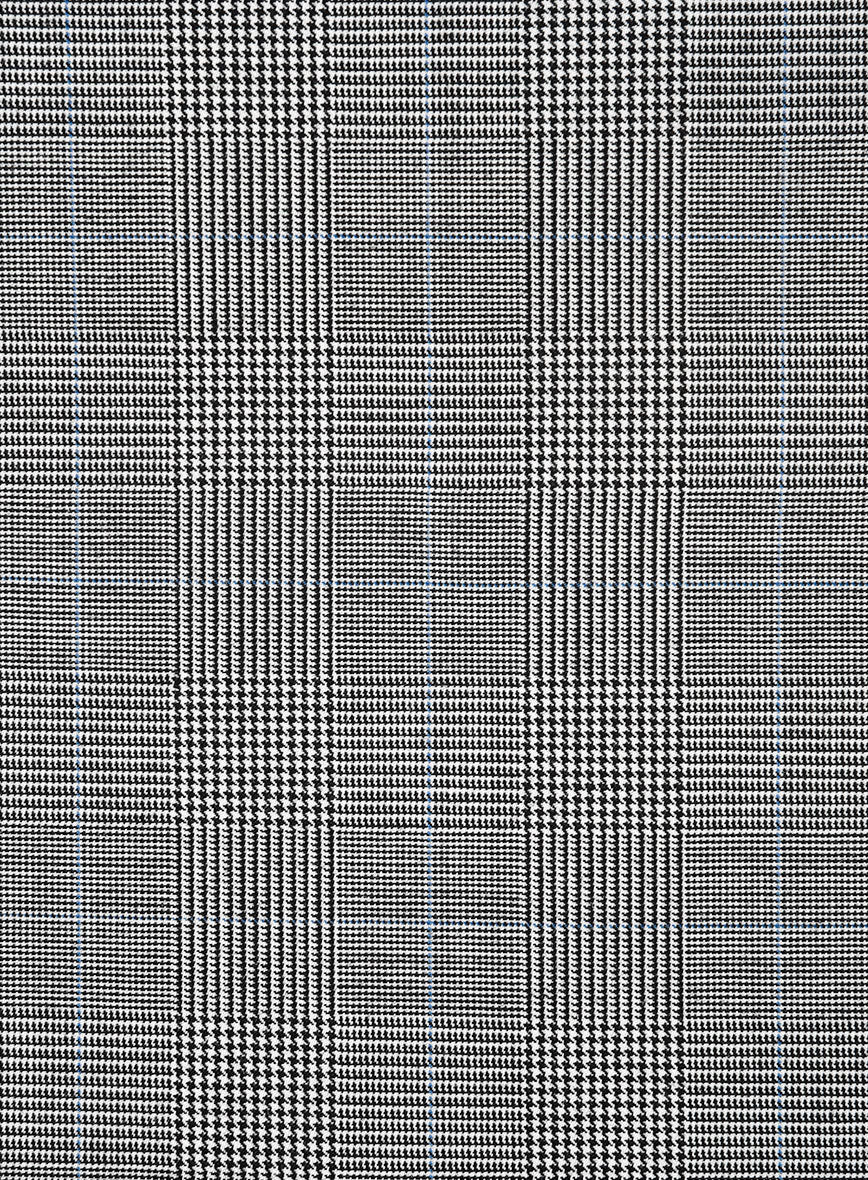 London Loom Avelio Prince of Wales Wool Pants - Image 3