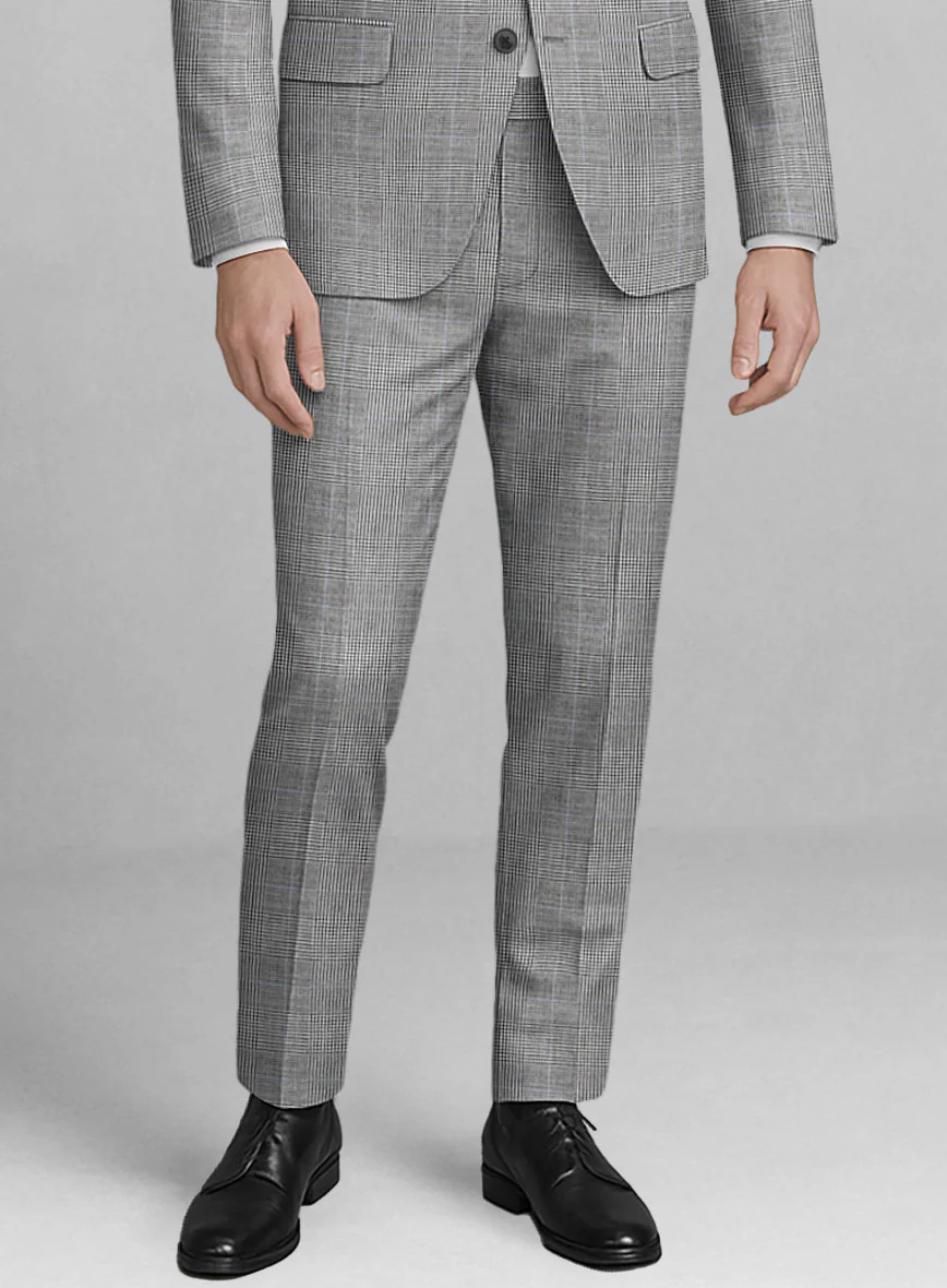 London Loom Avelio Prince of Wales Wool Suit - Image 5