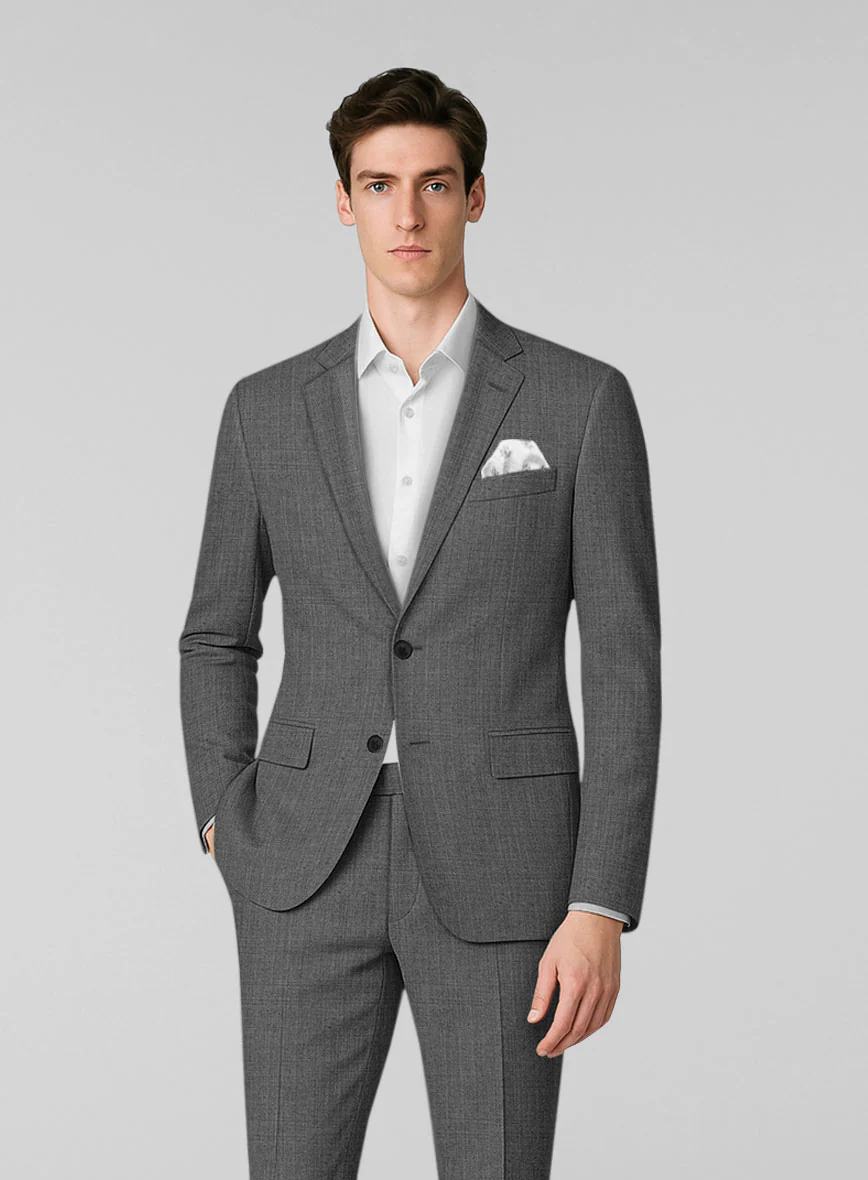 London Loom Bellari Sharkskin Wool Jacket - Image 2