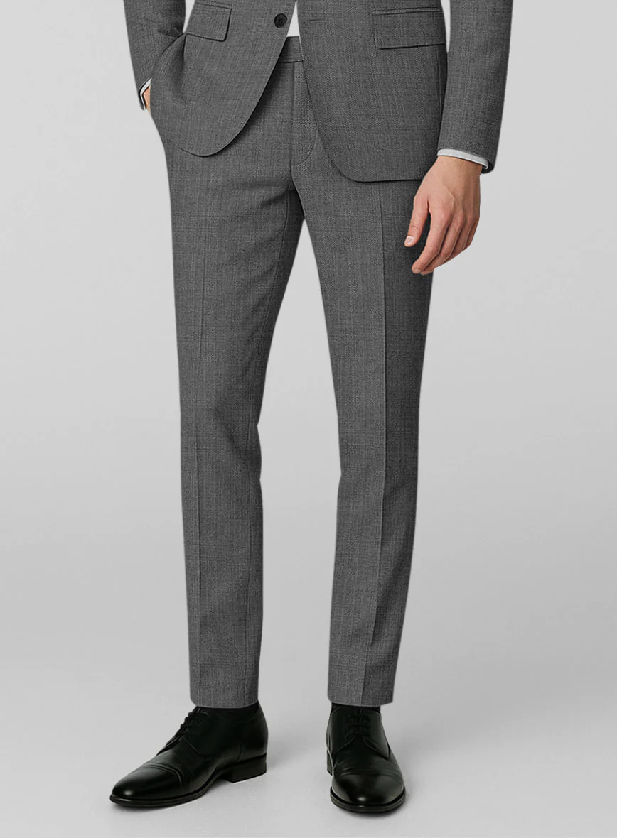 London Loom Bellari Sharkskin Wool Pants - Image 2