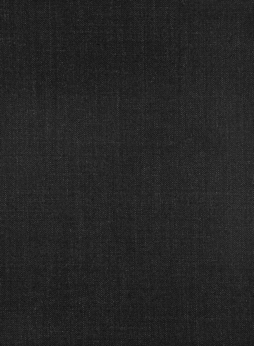 London Loom Corvello Black Wool Suit - Image 6