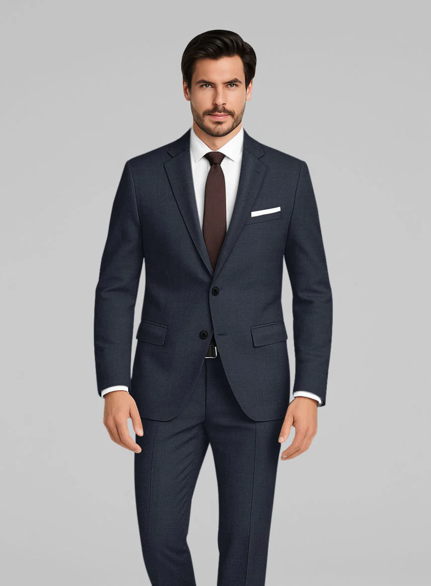 London Loom Trinelli Twill Wool Suit - Image 3