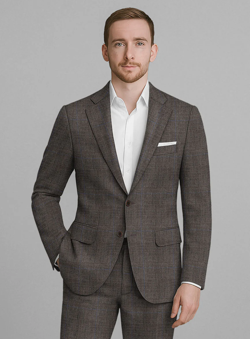 London Loom Zefero Glen Wool Jacket - Image 2