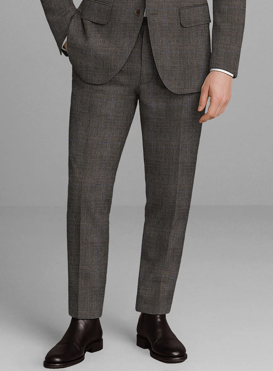 London Loom Zefero Glen Wool Pants - Image 2