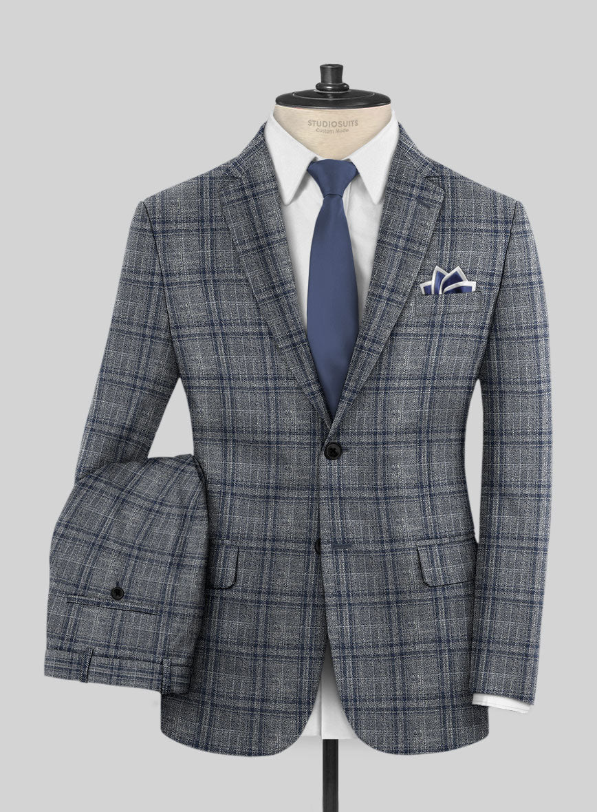 Loro Piana Amdre Wool Silk Cashmere Suit
