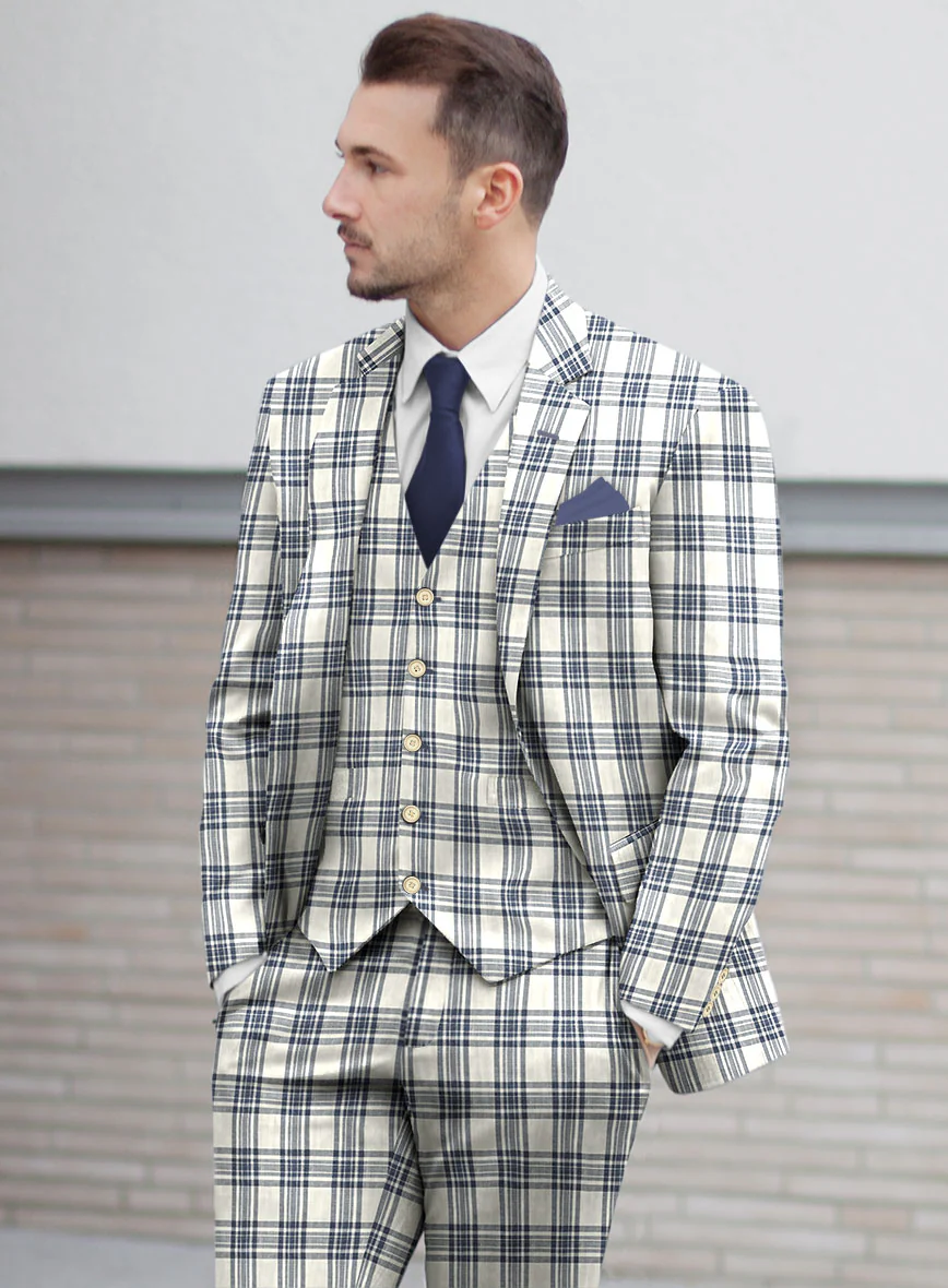 Loro Piana Amore Wool Silk Linen Suit - Image 4