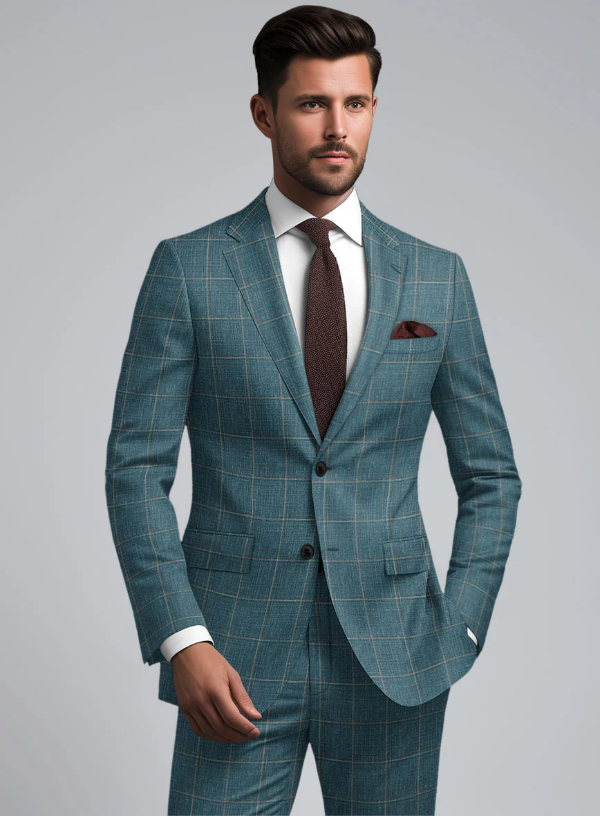 Loro Piana Amparo Wool Silk Linen Suit - Image 4