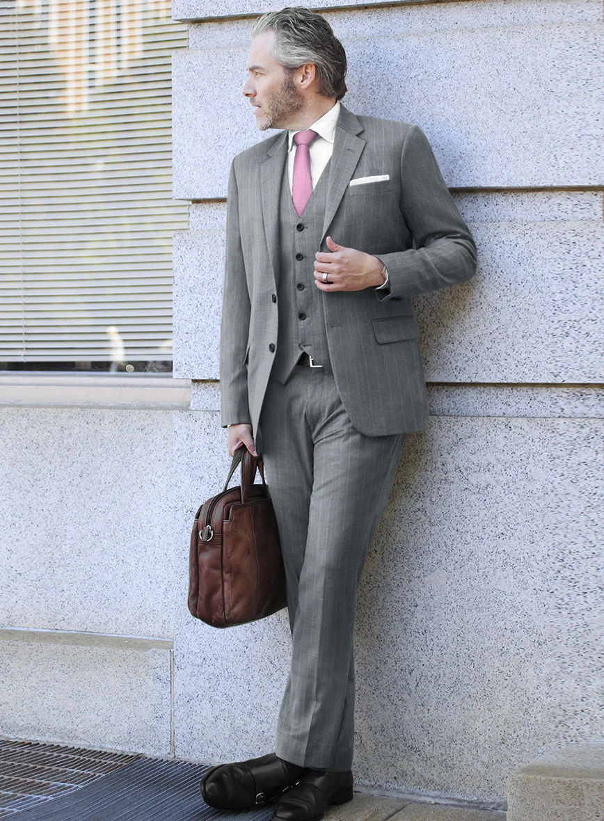 Loro Piana Arnal Wool Silk Suit - Image 2