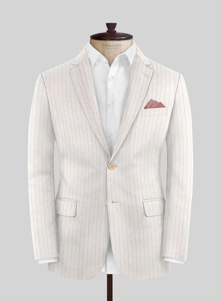 Loro Piana Benedetto Linen Wool Silk Suit - Image 3