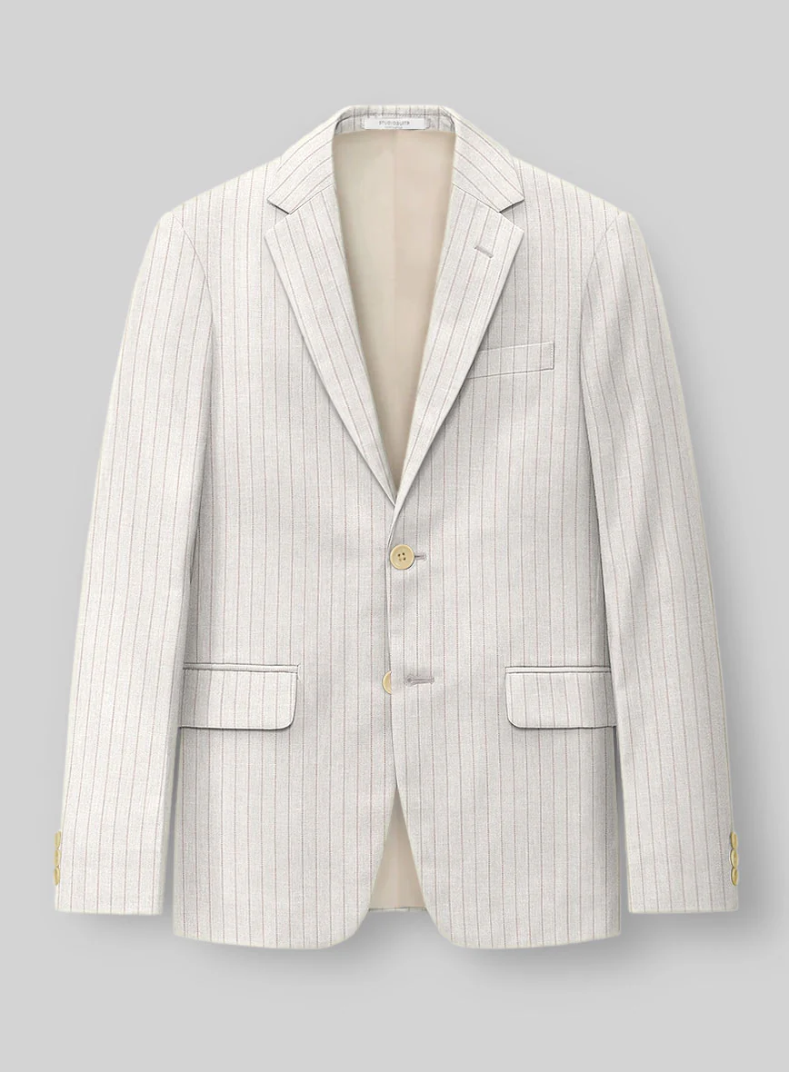 Loro Piana Benedetto Linen Wool Silk Suit - Image 5