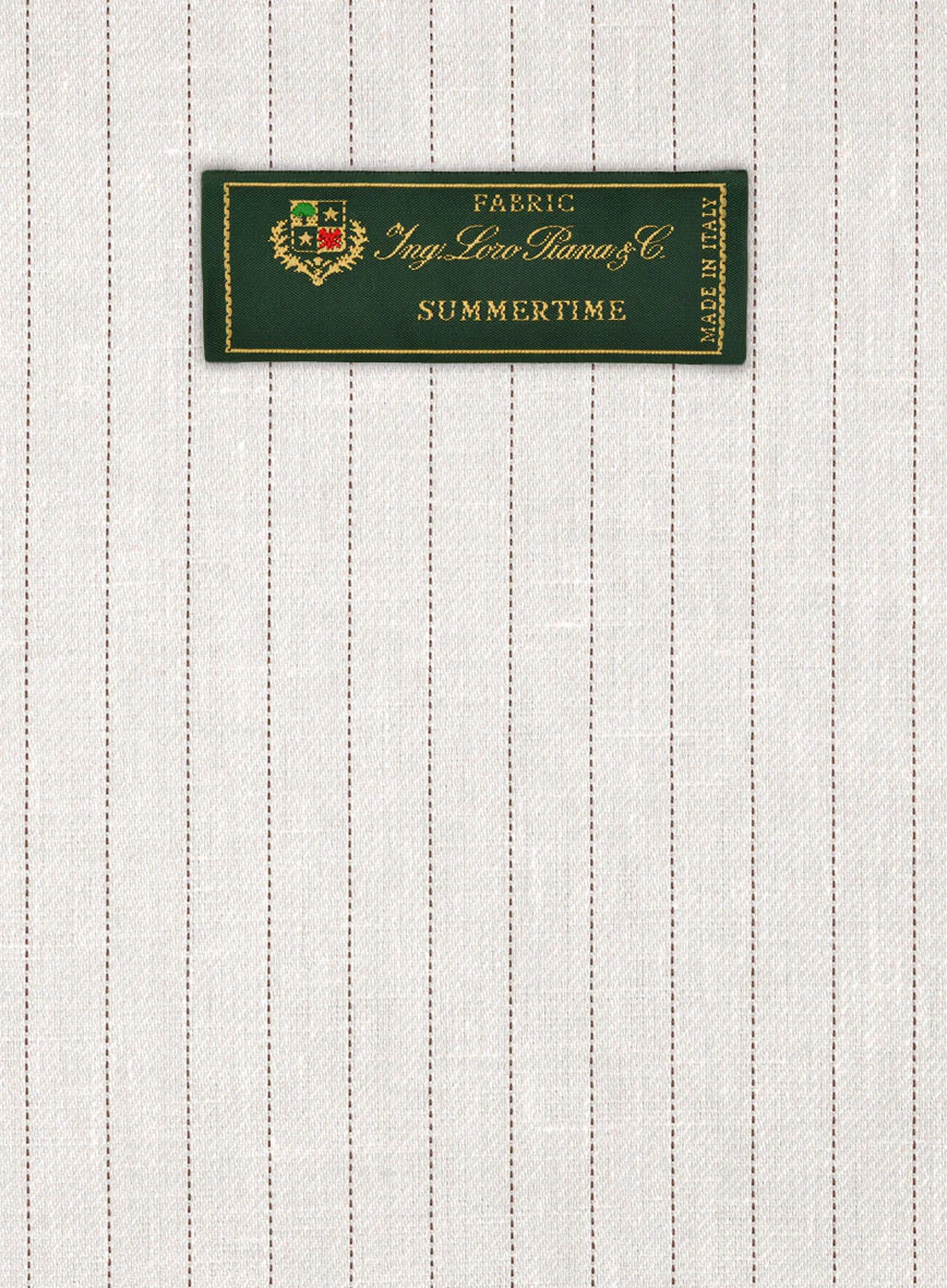 Loro Piana Benedetto Linen Wool Silk Suit - Image 8