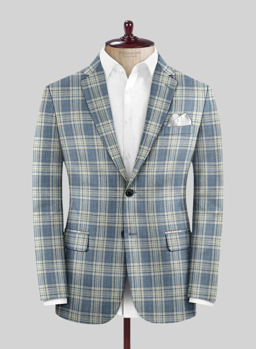 Loro Piana Brillante Wool Silk Linen Suit - Image 3