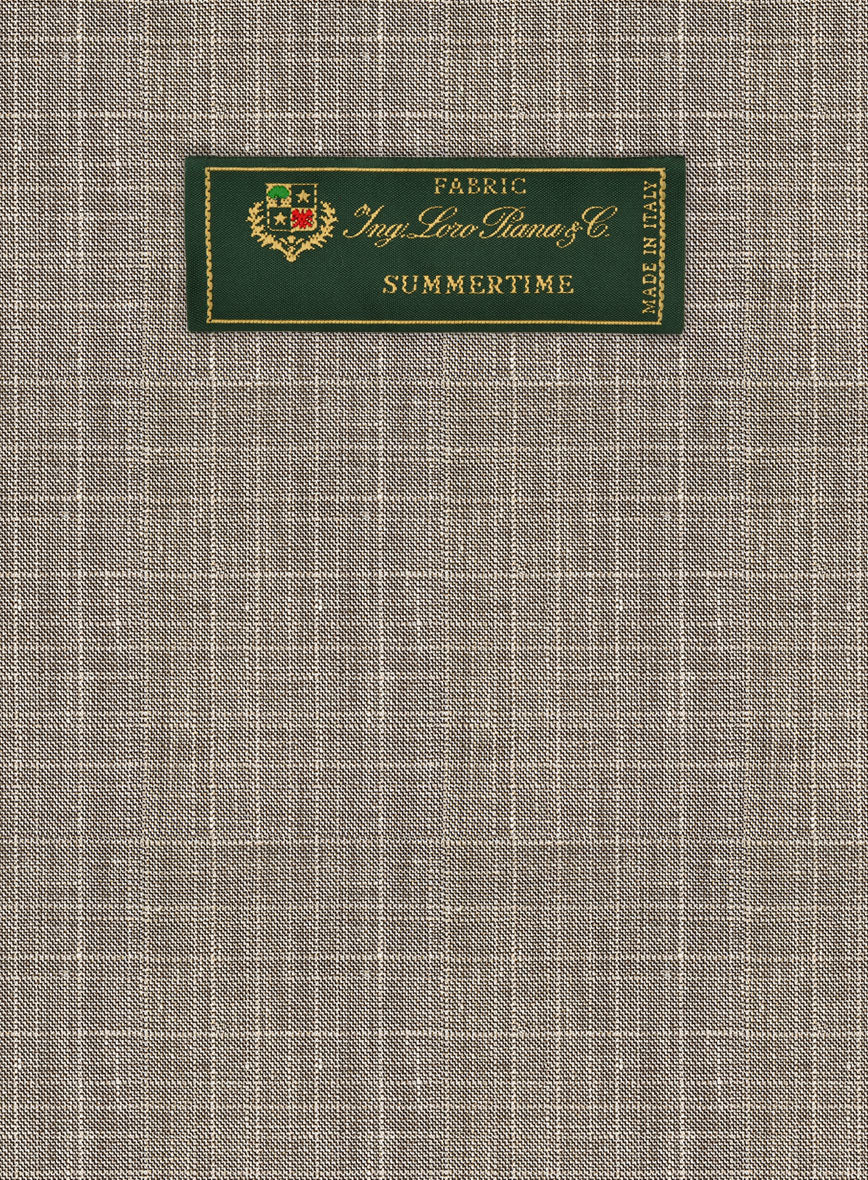 Loro Piana Brosio Linen Wool Silk Pants - Image 2