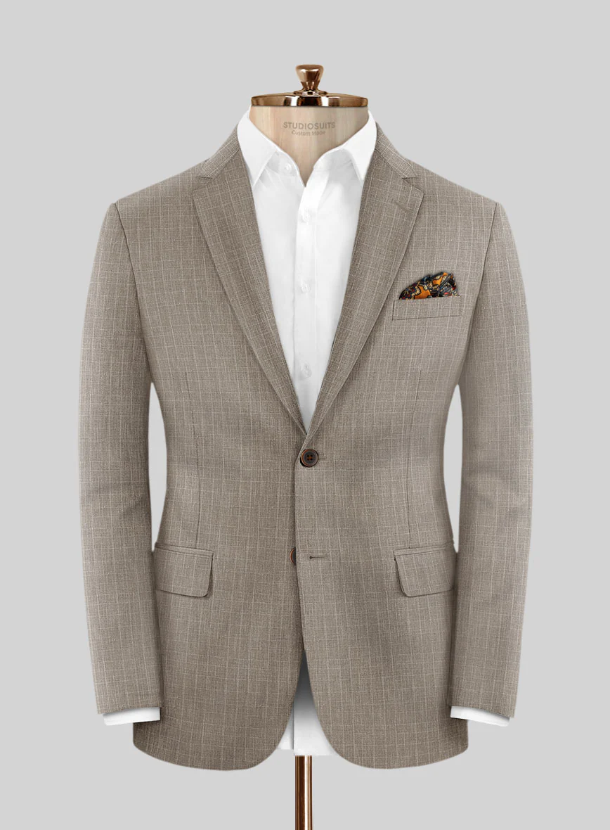 Loro Piana Brosio Linen Wool Silk Suit - Image 3