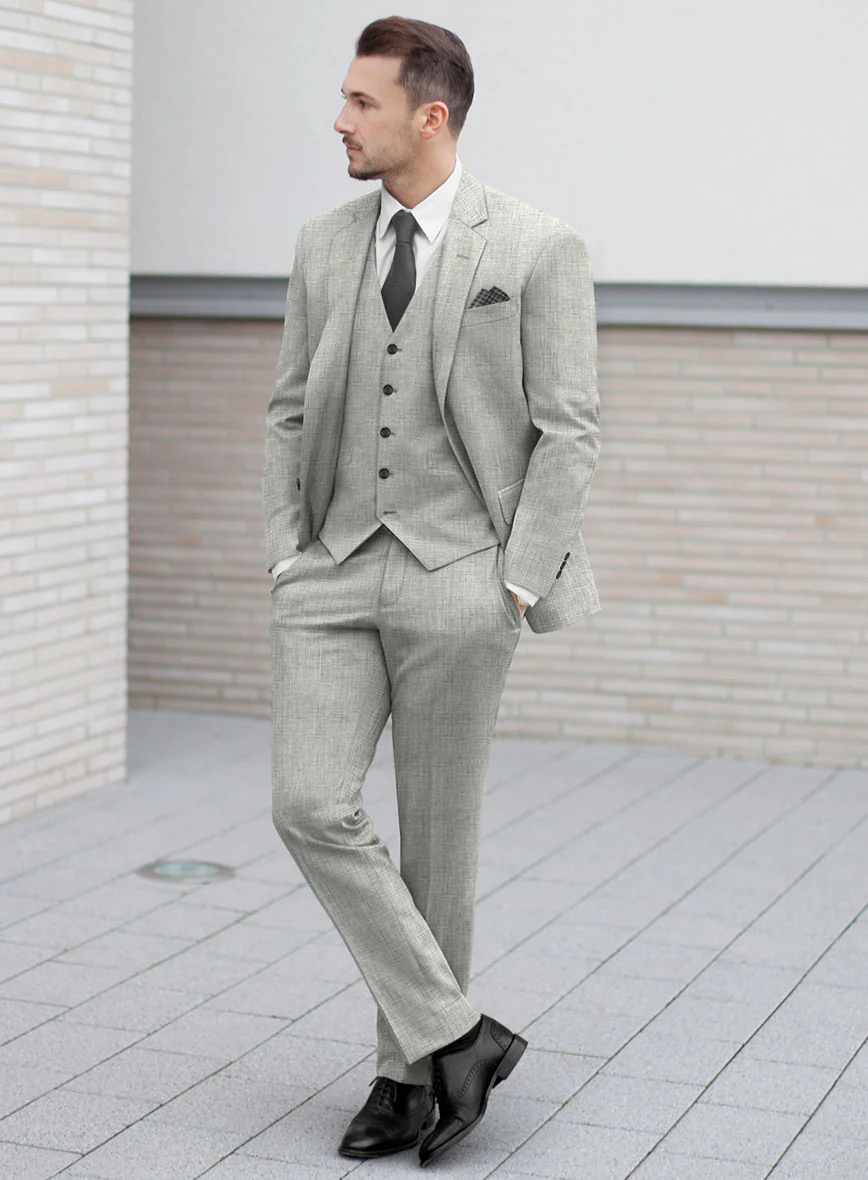 Loro Piana Castillo Wool Silk Linen Suit - Image 2