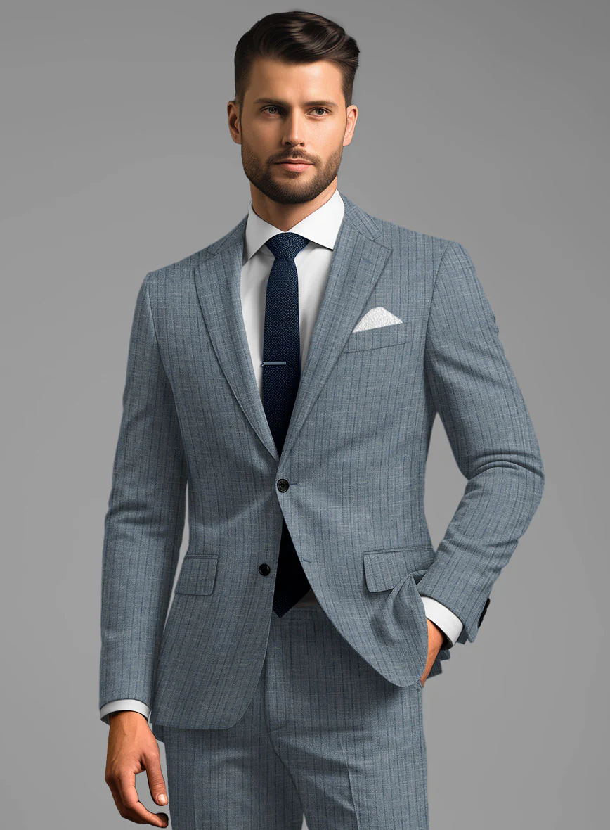 Loro Piana Caterina Wool Silk Linen Suit - Image 4