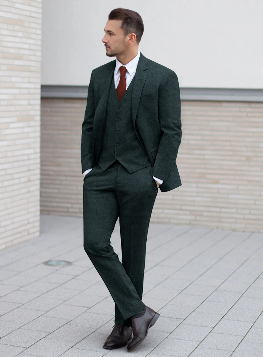 Loro Piana Conti Wool Silk Linen Suit - Image 2