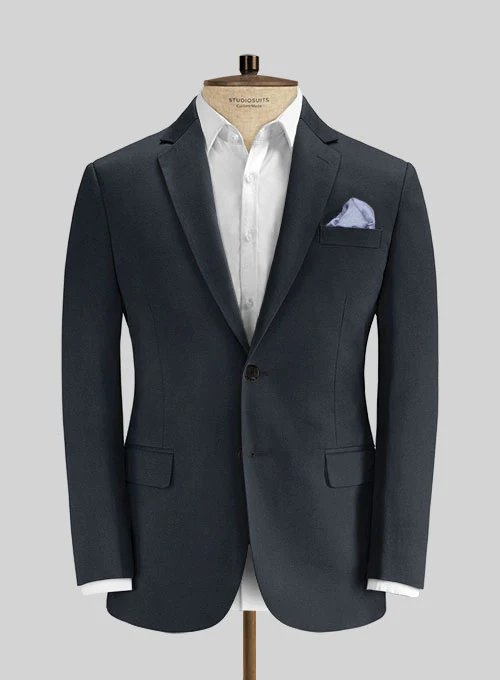 Loro Piana Dark Navy Cotton Suit - Image 3