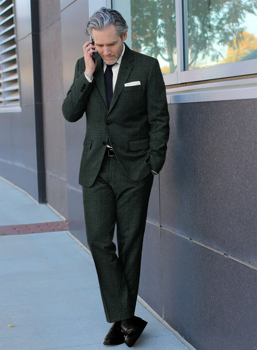 Loro Piana Delgado Wool Silk Linen Suit - Image 2