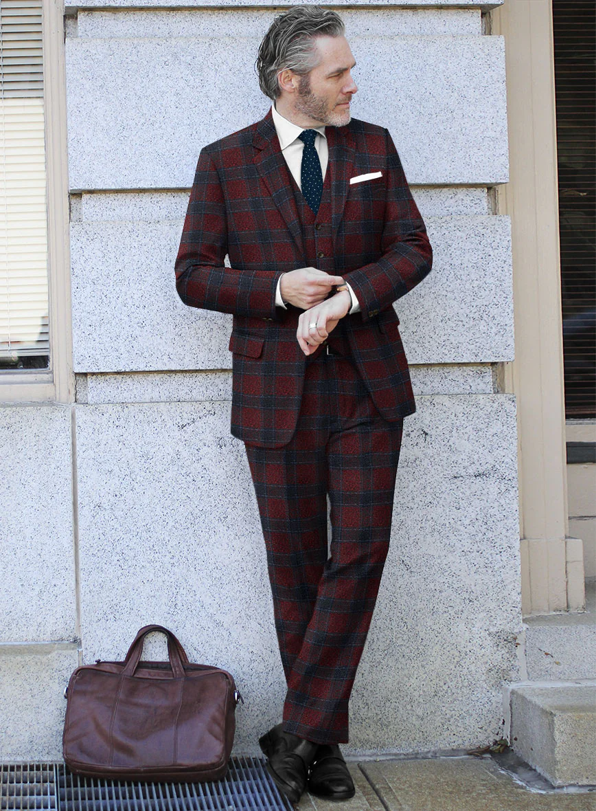 Loro Piana Edwado Alpaca Wool Suit - Image 2