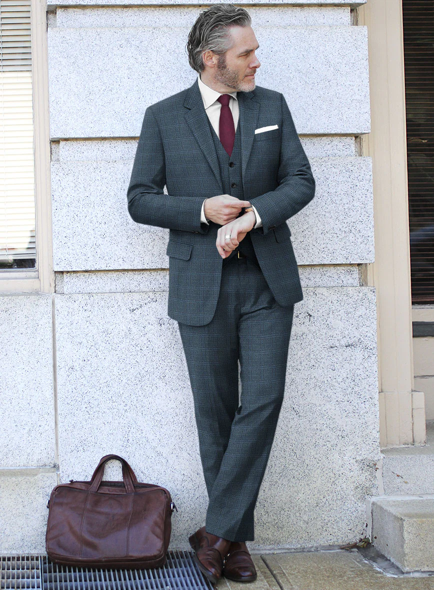 Loro Piana Eniro Wool Silk Suit - Image 2