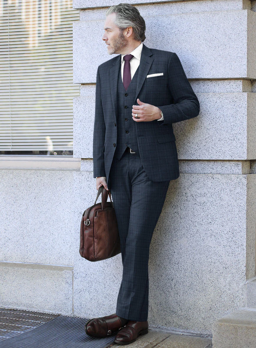 Loro Piana Eocadi Wool Silk Suit - Image 2