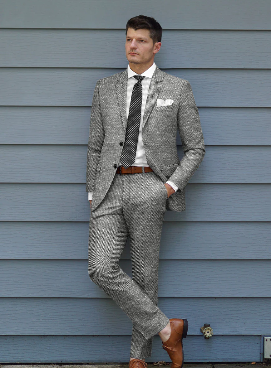 Loro Piana Flavio Wool Silk Linen Suit - Image 2