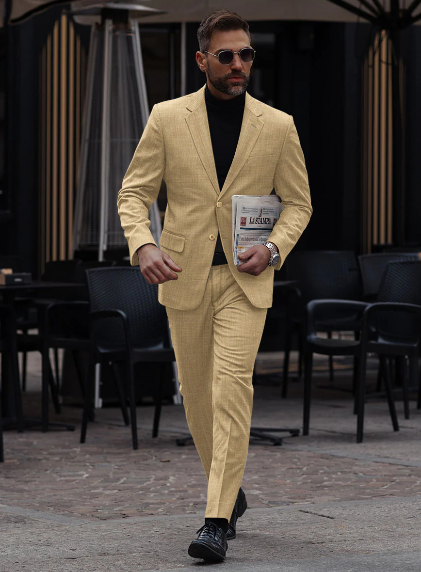 Loro Piana Francesca Wool Silk Linen Suit - Image 2
