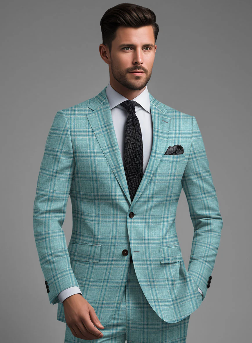 Loro Piana Fuerte Wool Silk Linen Suit - Image 4