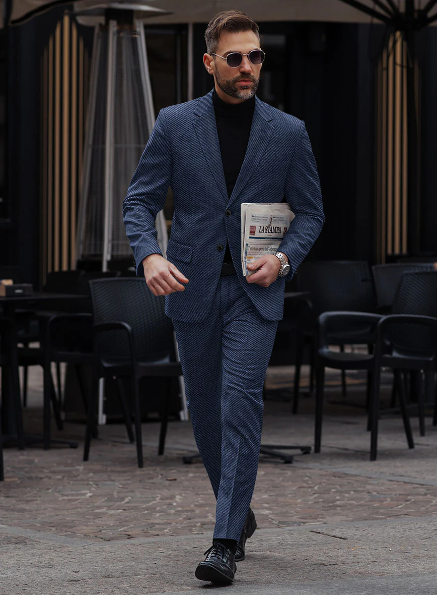 Loro Piana Giacomo Wool Silk Linen Suit - Image 2
