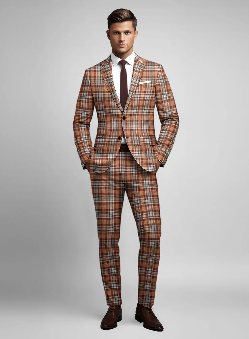 Loro Piana Gianluca Wool Silk Linen Suit - Image 2