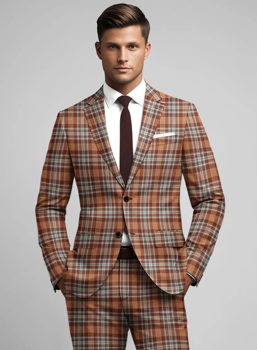 Loro Piana Gianluca Wool Silk Linen Suit - Image 4